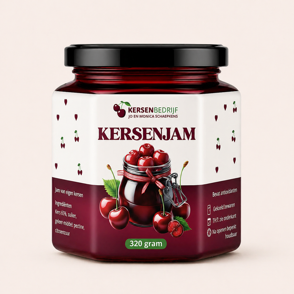 Kersenjam Original – 66% kers