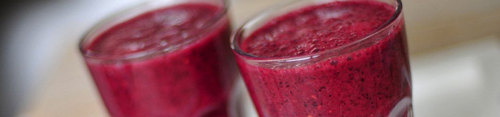 Drie lekkere kersensmoothies