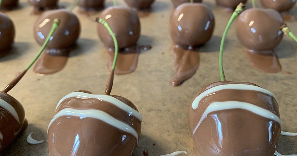 Chocolade-kersen